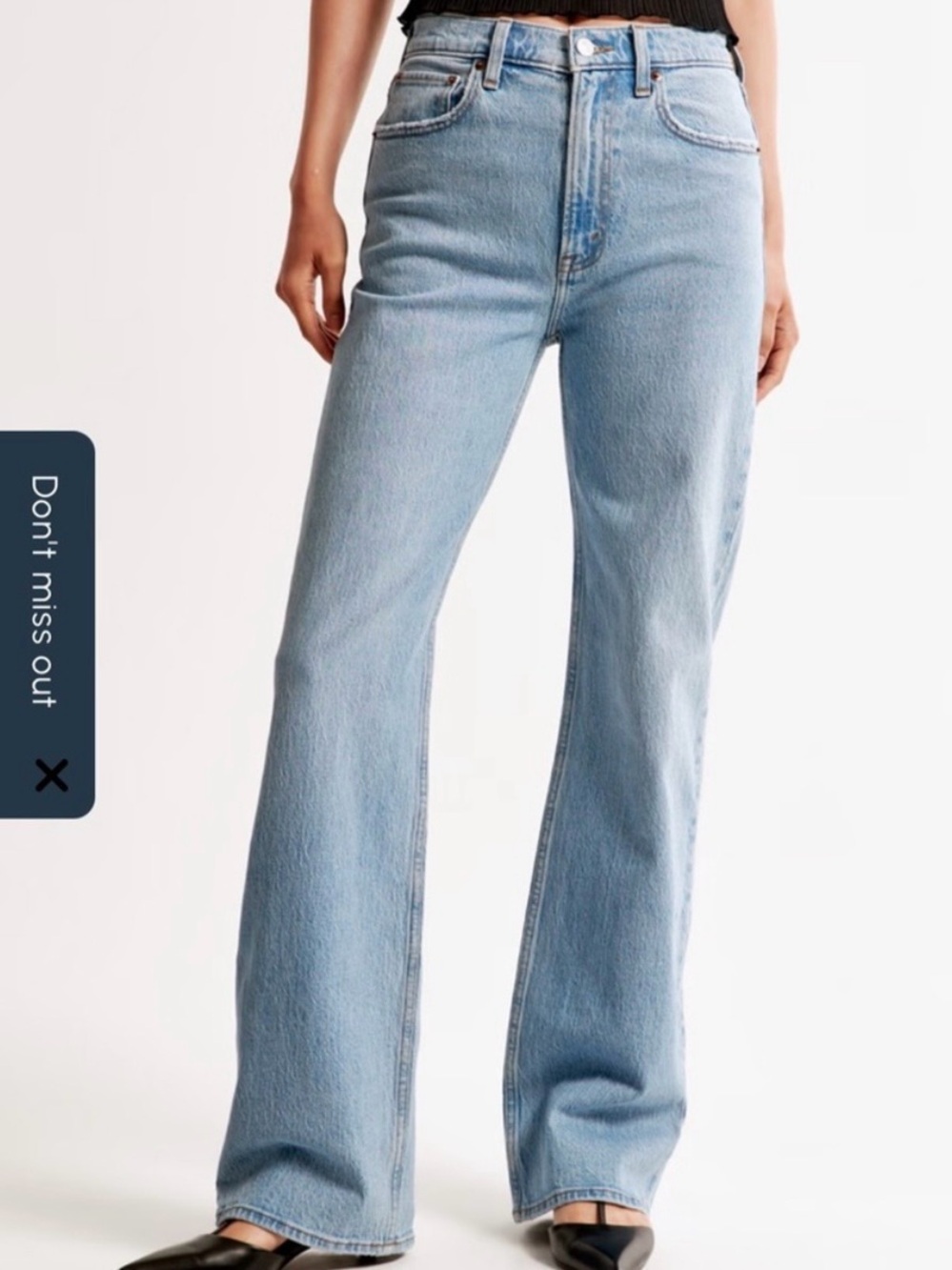 Abercrombie & Fitch The 90s Relaxed Jean High Rise in Curve Love